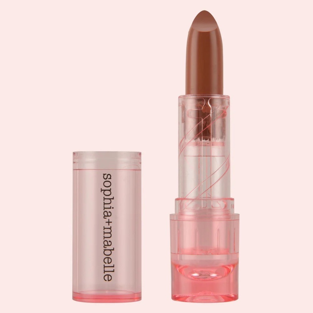 NIB Sophia + Mabelle Hydrating Hybrid 2-in-1 Lipstick Balm in Topless